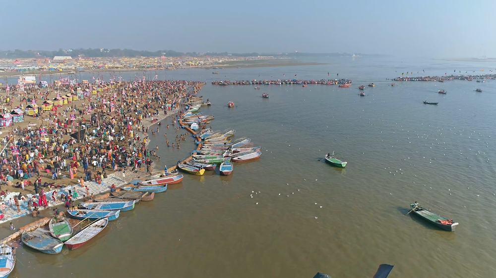 Triveni Sangam ghat, Prayagraj